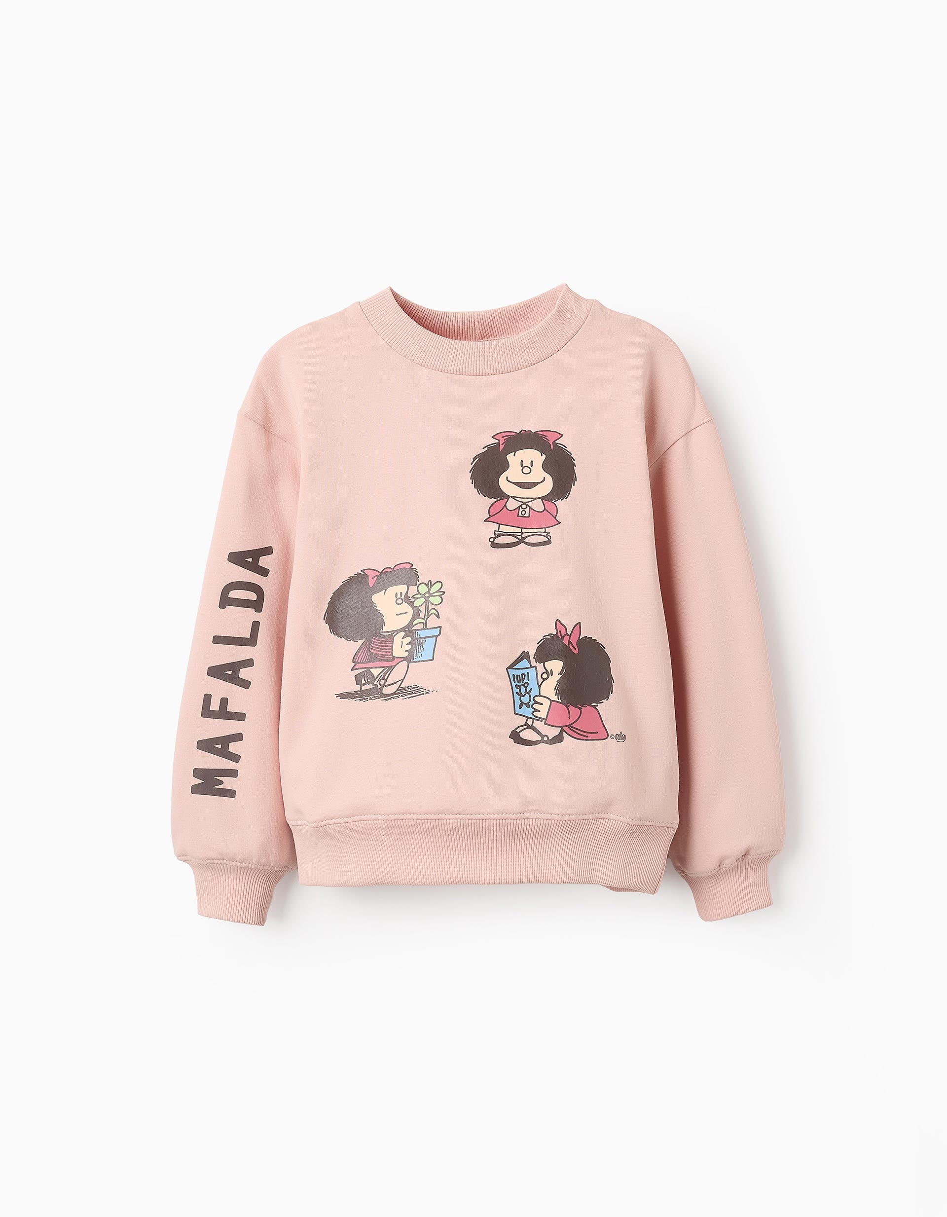 Sweatshirt for Girls 'Mafalda', Pink