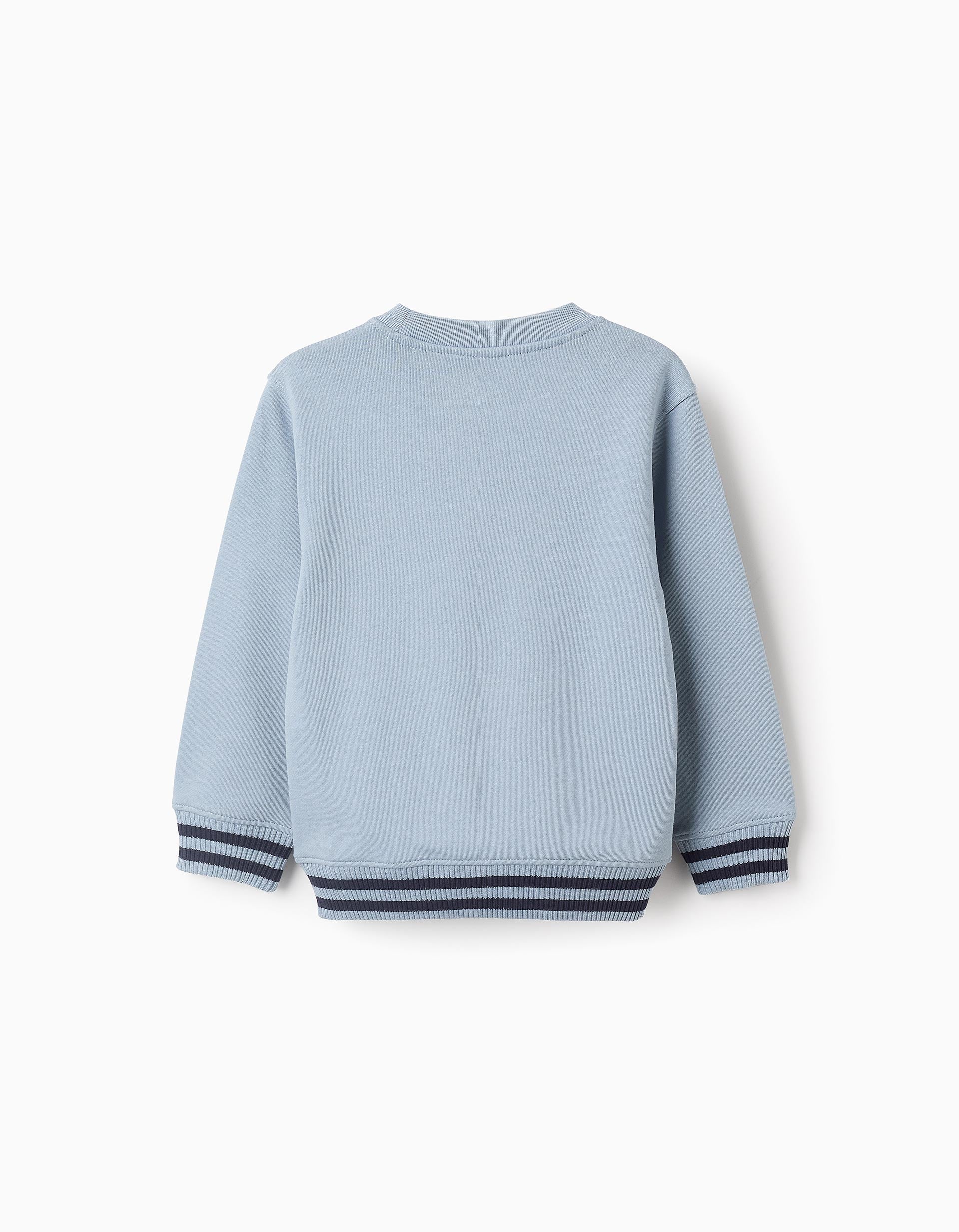 Cotton Sweatshirt for Boys 'Artist', Blue