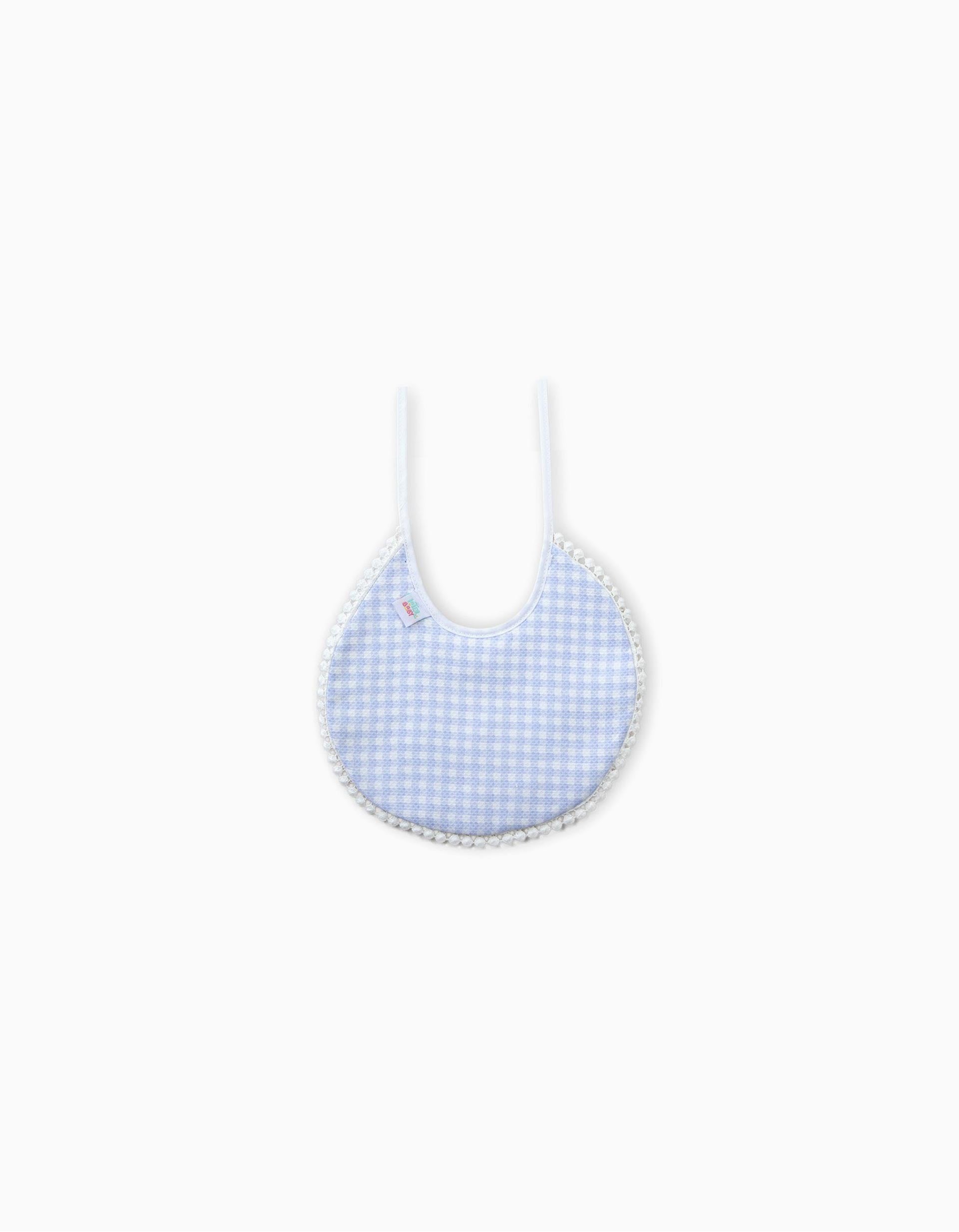 2 Classic Interbaby Bibs, Straps Blue