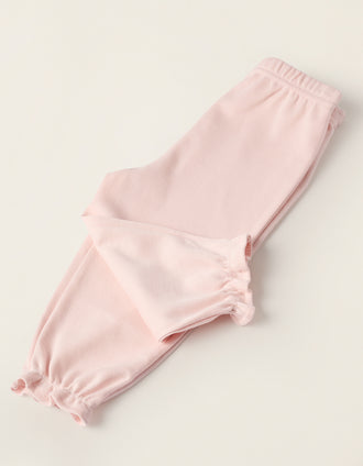 Pijama de Algodão para Bebé Menina 'Princesas', Rosa