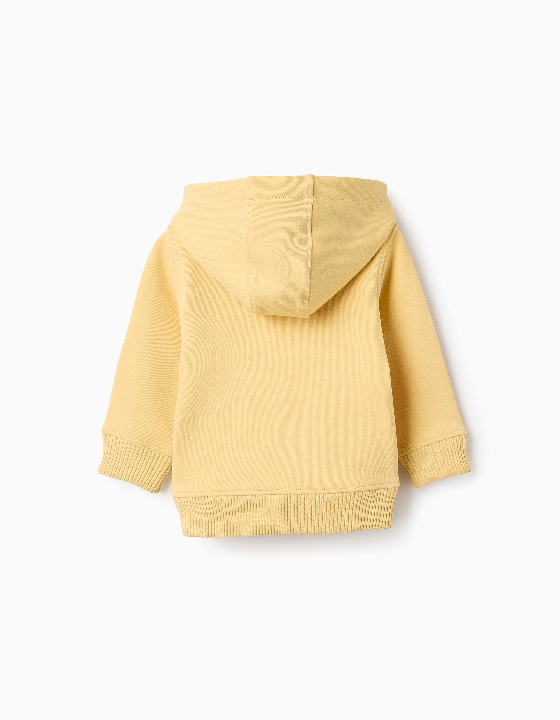 Sweat en Coton à Capuche pour Bébé Garçon, Jaune