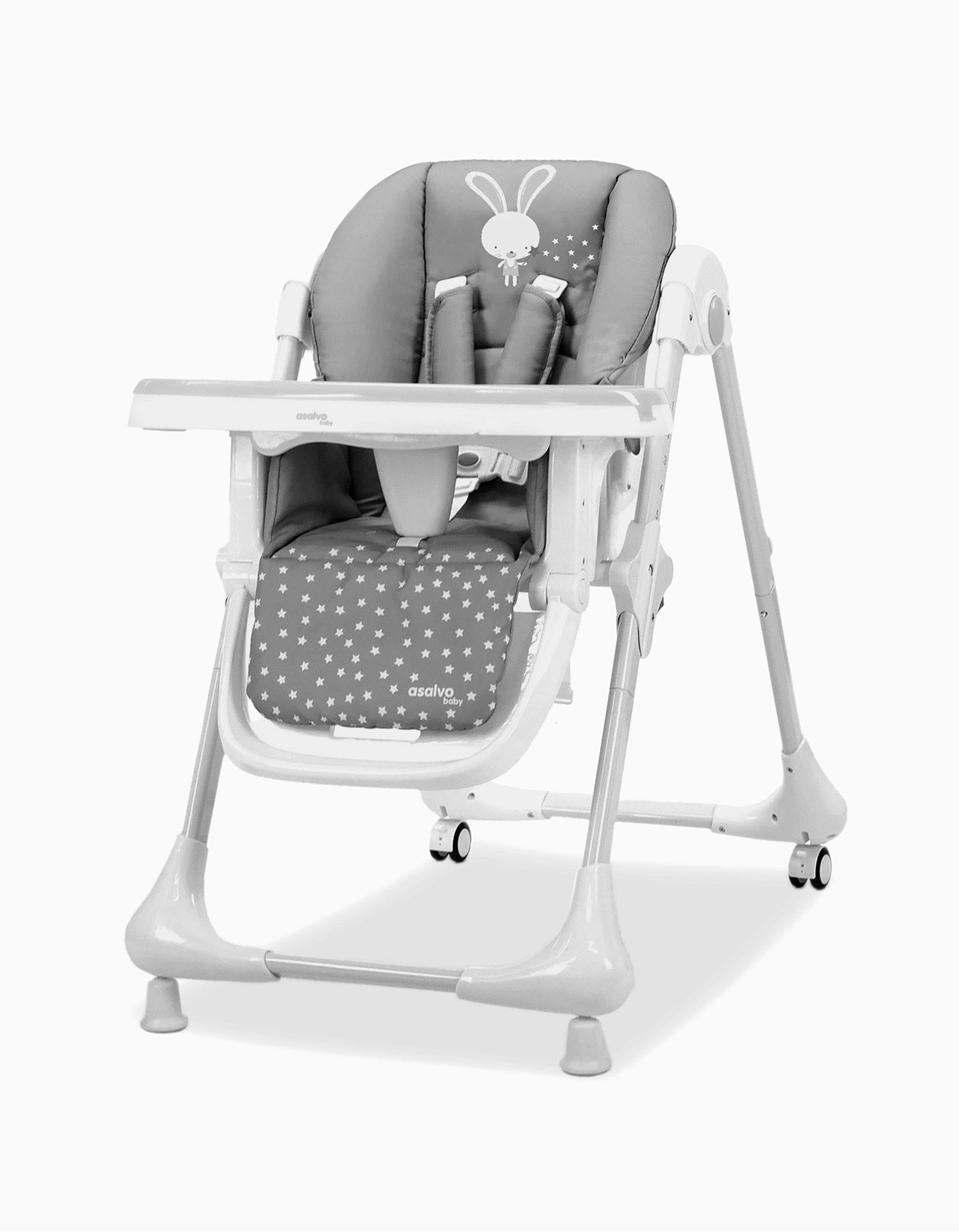 Asalvo Bunny highchair, Grey