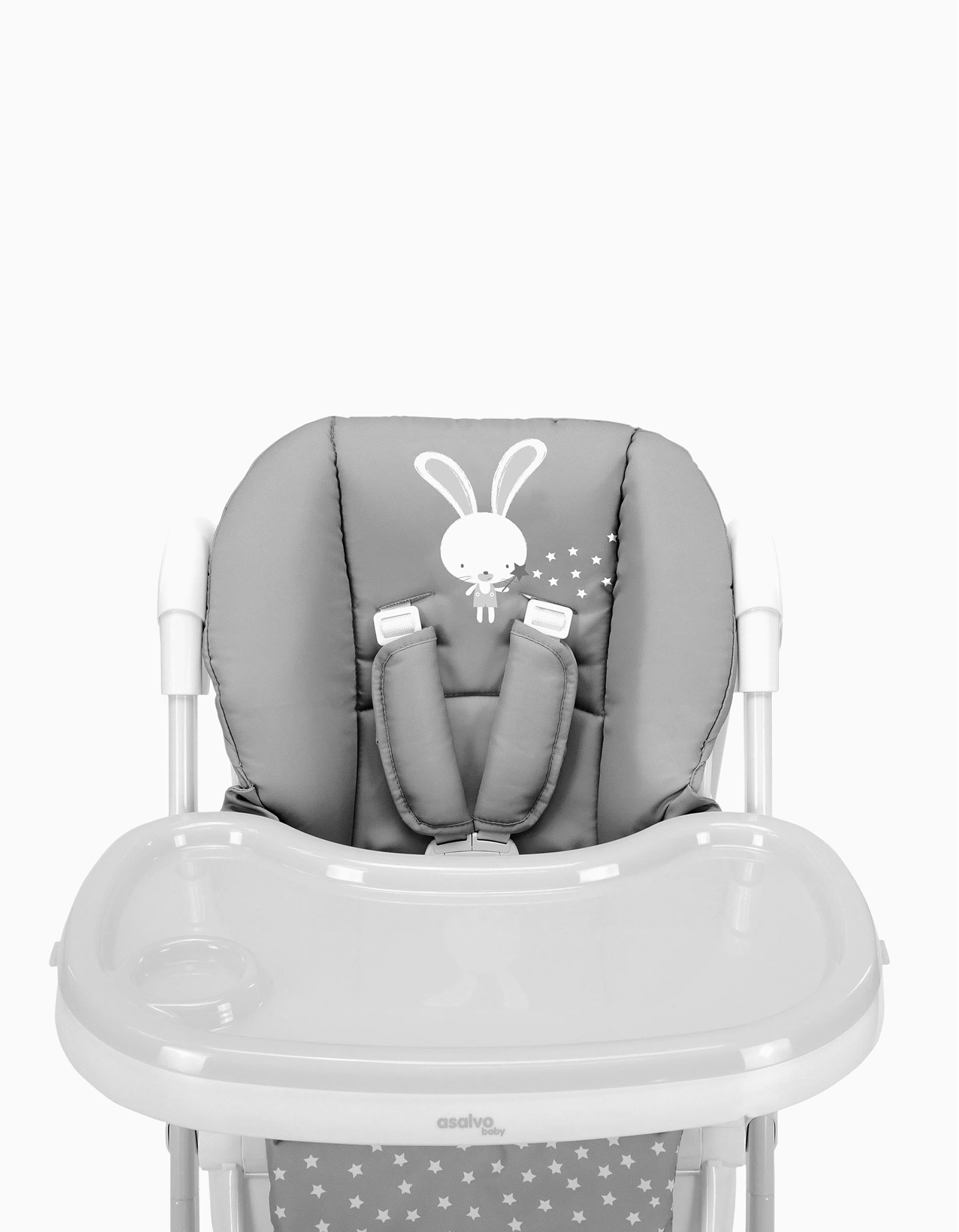 Asalvo Bunny highchair, Grey