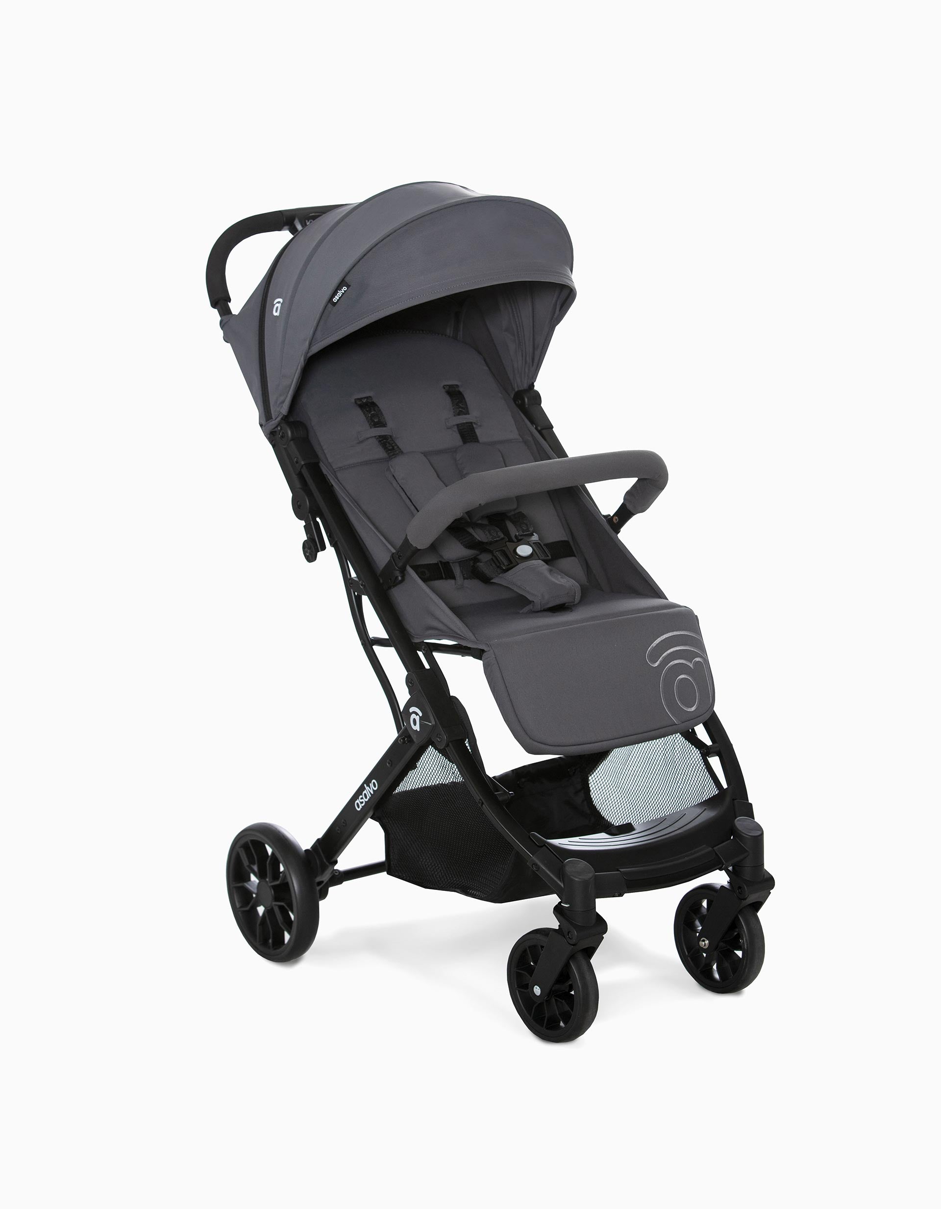 Carrito De Paseo Asalvo Kubic 2, Gris