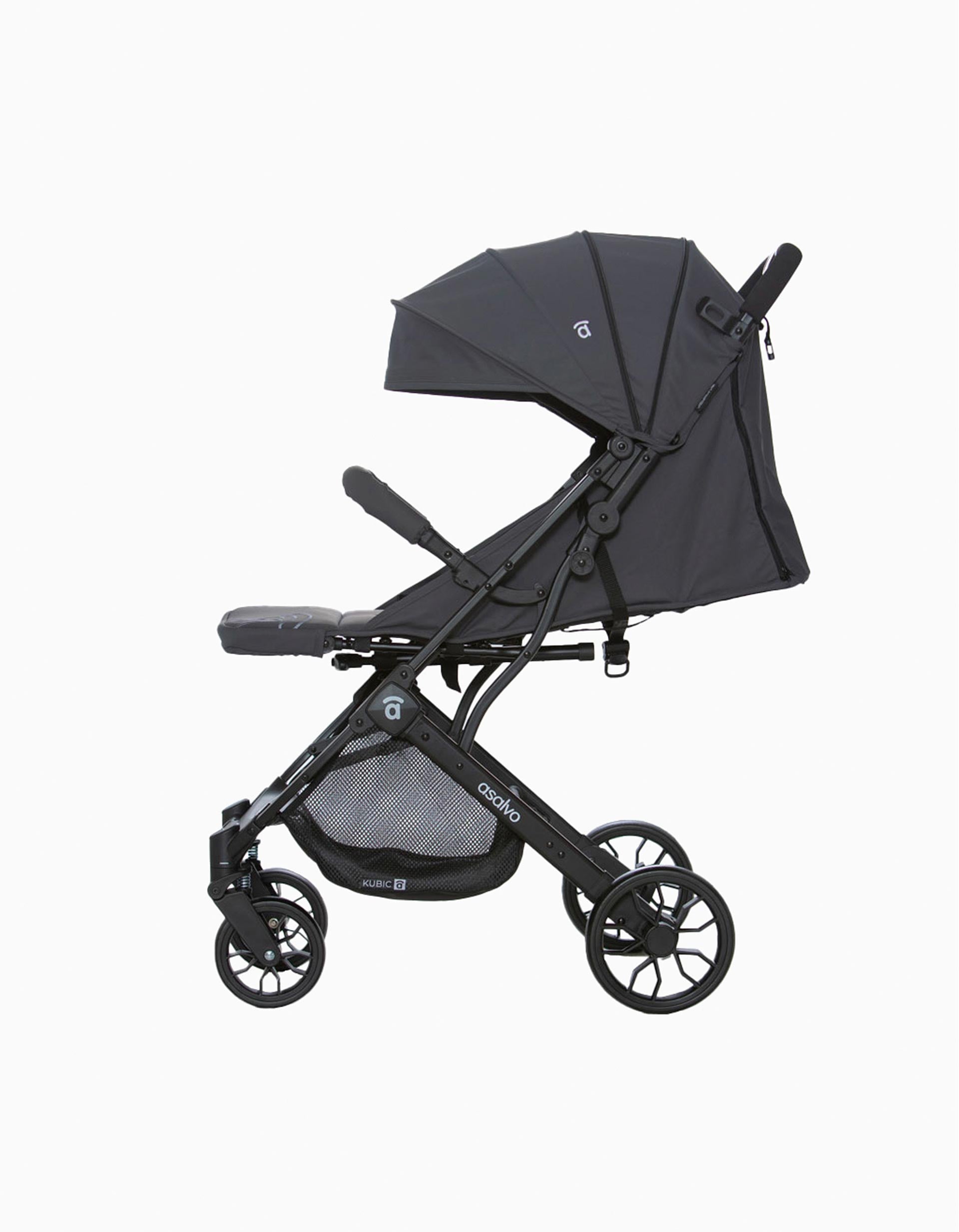 Carrito De Paseo Asalvo Kubic 2, Gris