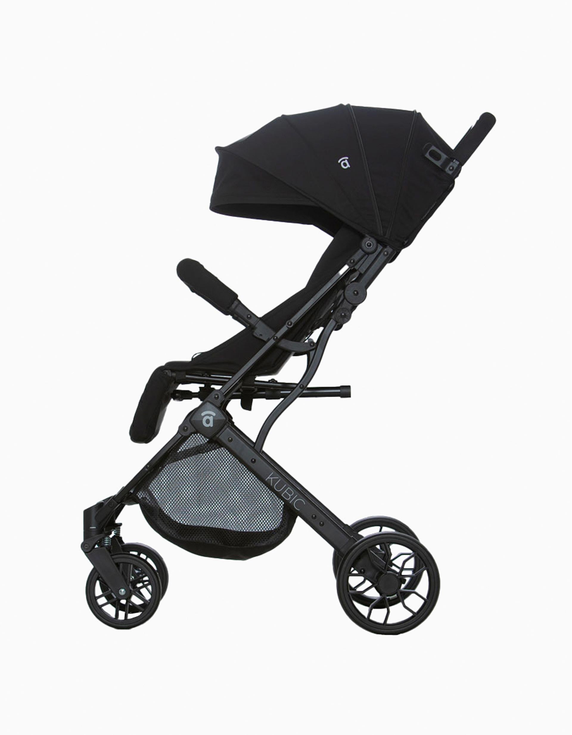 Carrito De Paseo Asalvo Kubic 2, Negro