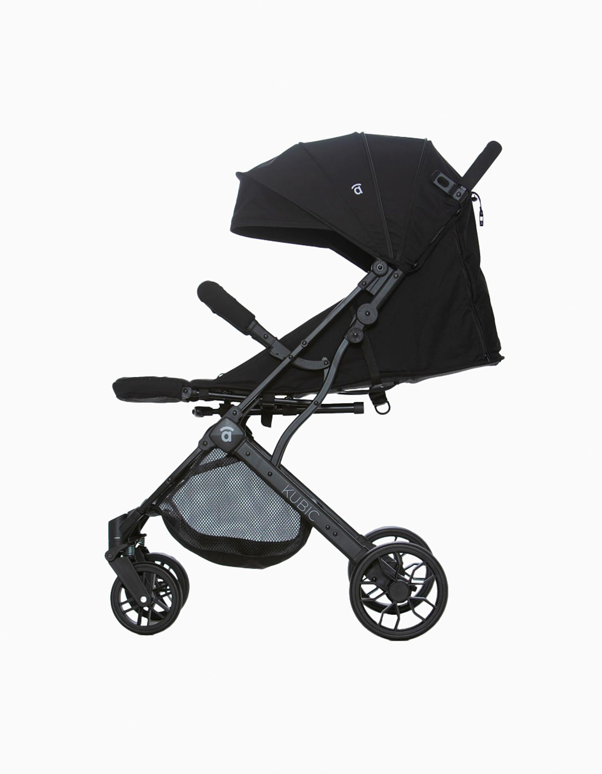 Carrito De Paseo Asalvo Kubic 2, Negro