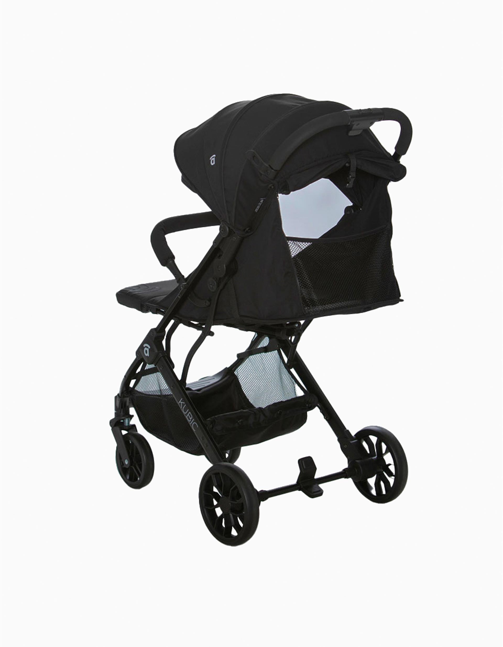 Carrito De Paseo Asalvo Kubic 2, Negro