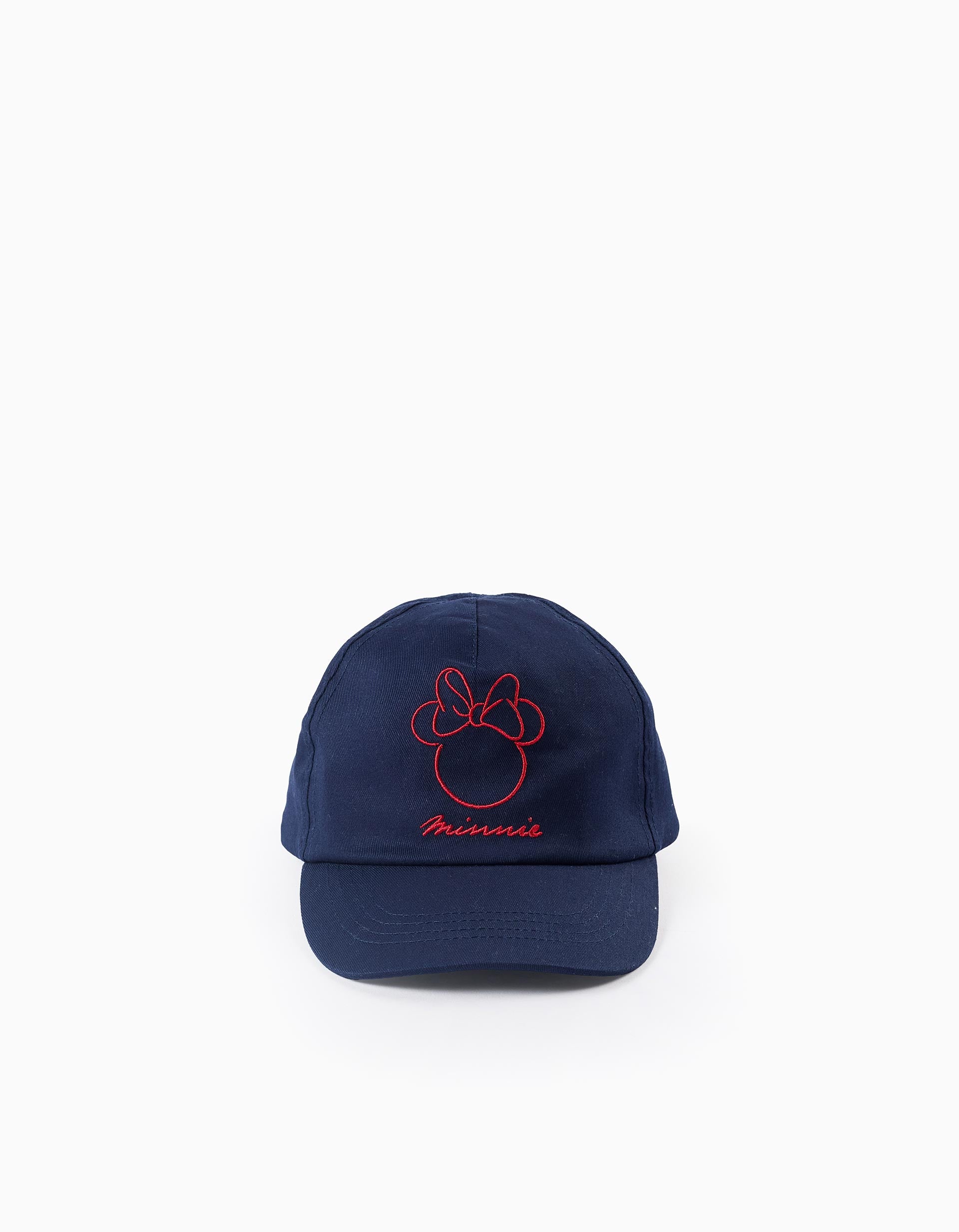 Twill Cap with Bow for Girls 'Minnie', Dark Blue