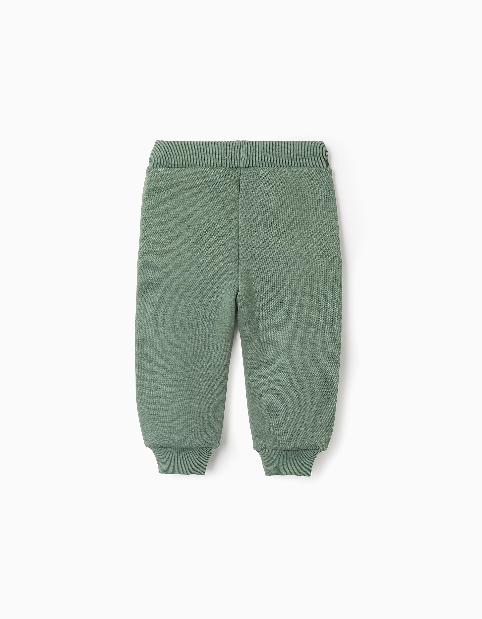 Pantalón Jogger Perchado para Bebé Niño 'Snow Way', Verde