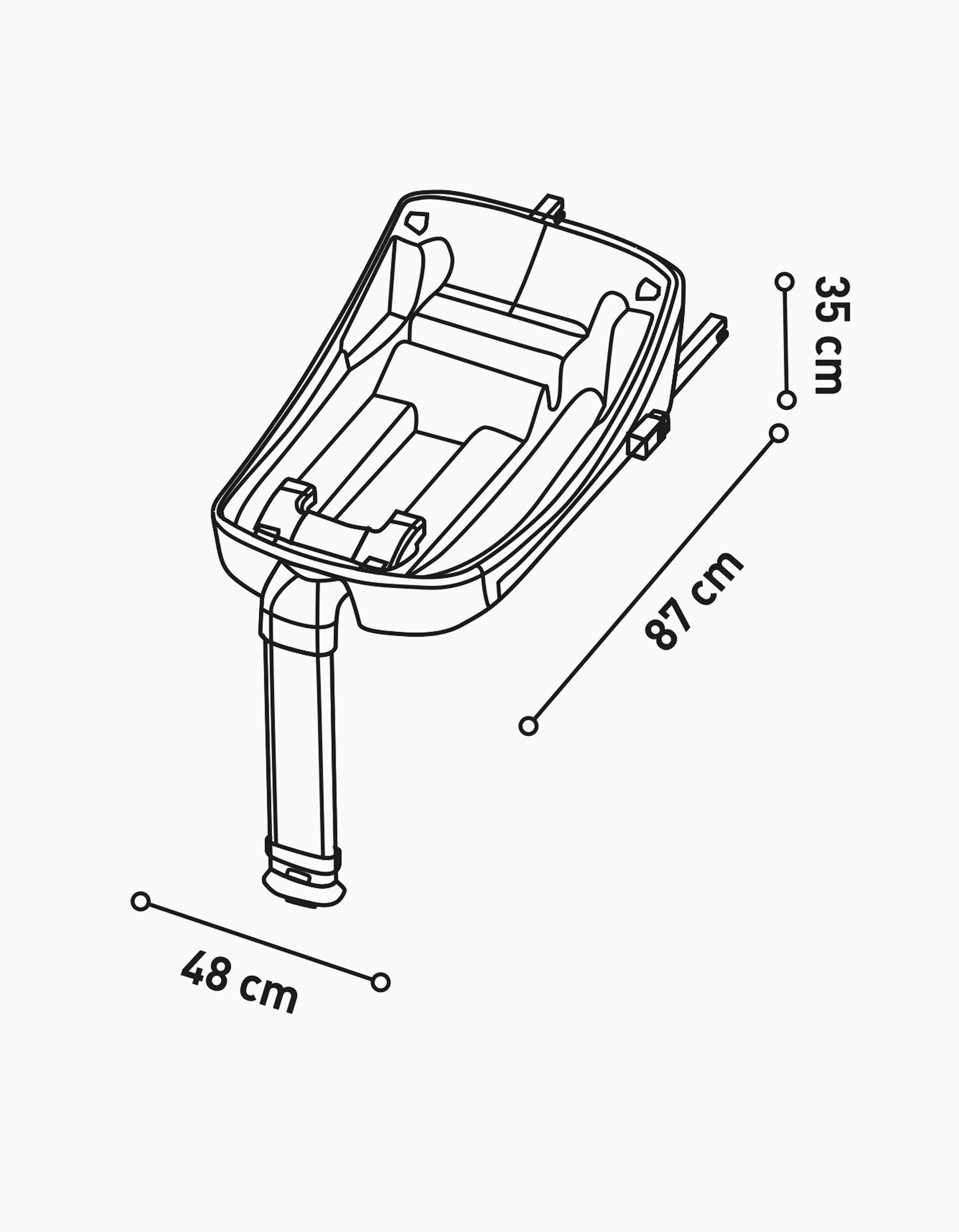 Base Isofix Asalvo Fortix