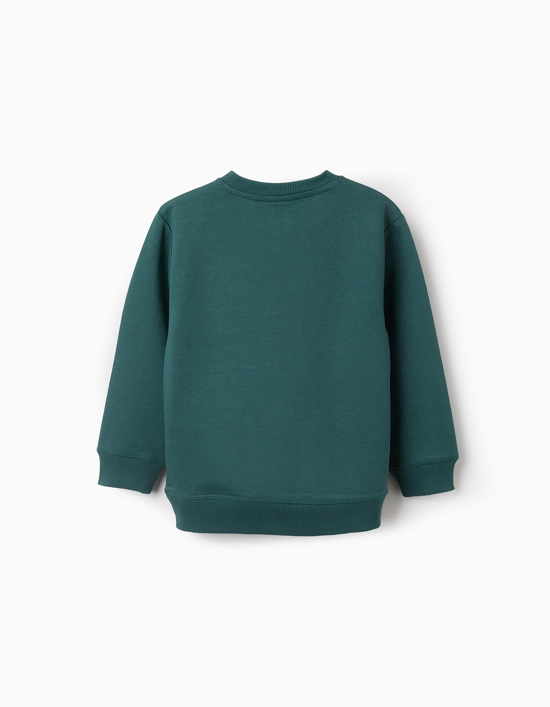 Sweatshirt for Boys 'ZY Archives', Dark Green