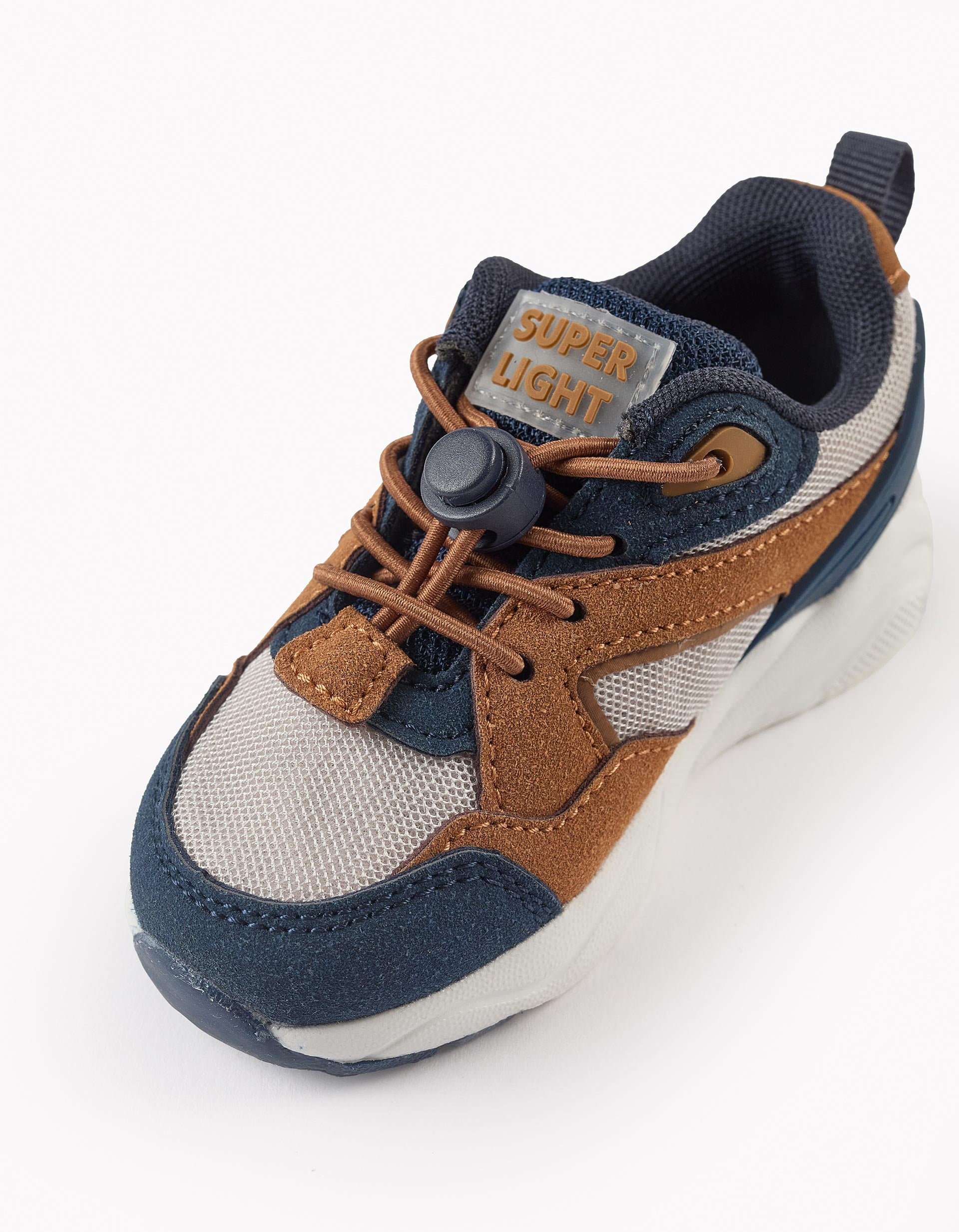 Zapatos Con Stopper para Bebé Niño 'Zy Superlight', Azul/Beige