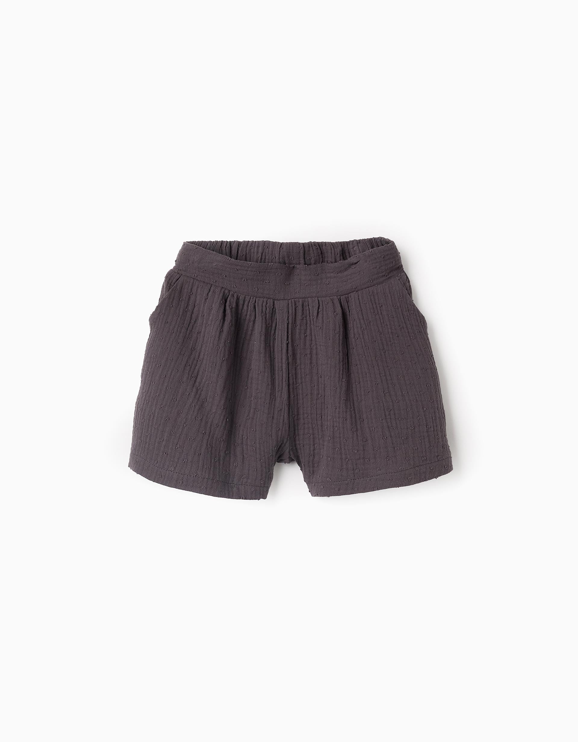 Pantalón de Bambula para Niña, Gris