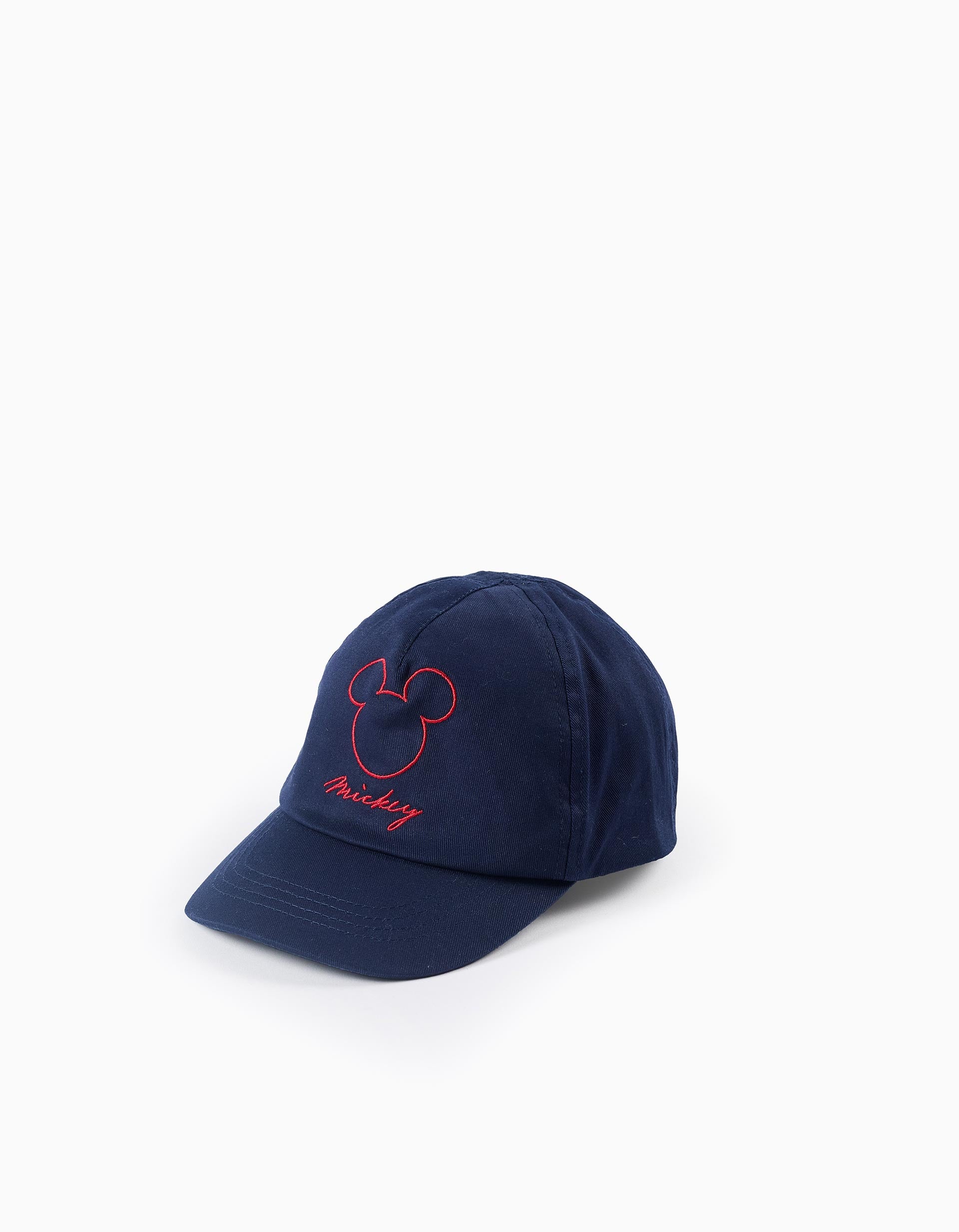 Casquette en Sergé pour Garçon 'Mickey', Bleu Foncé