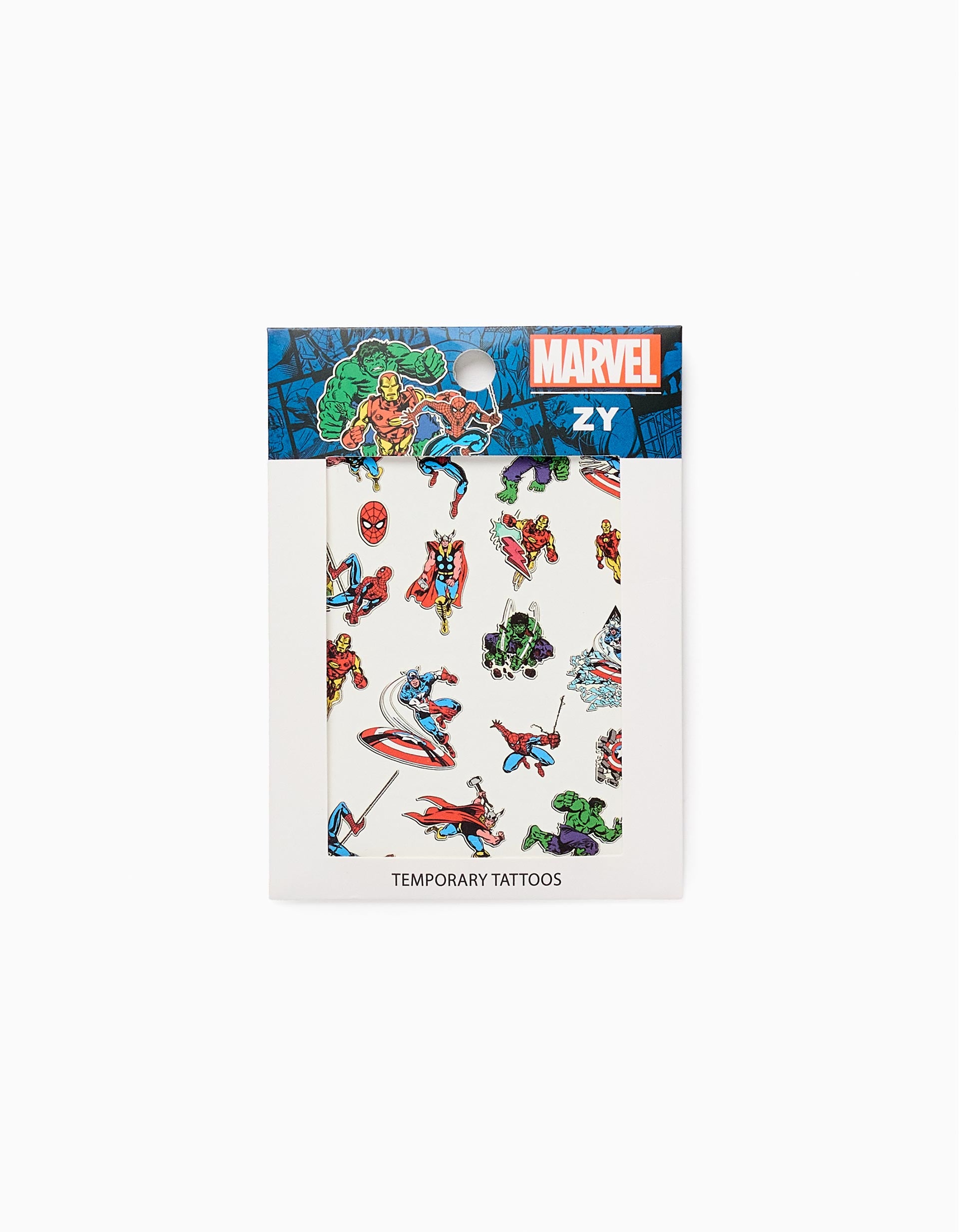 Temporary Tattoos for Babies and Boys 'Avengers'