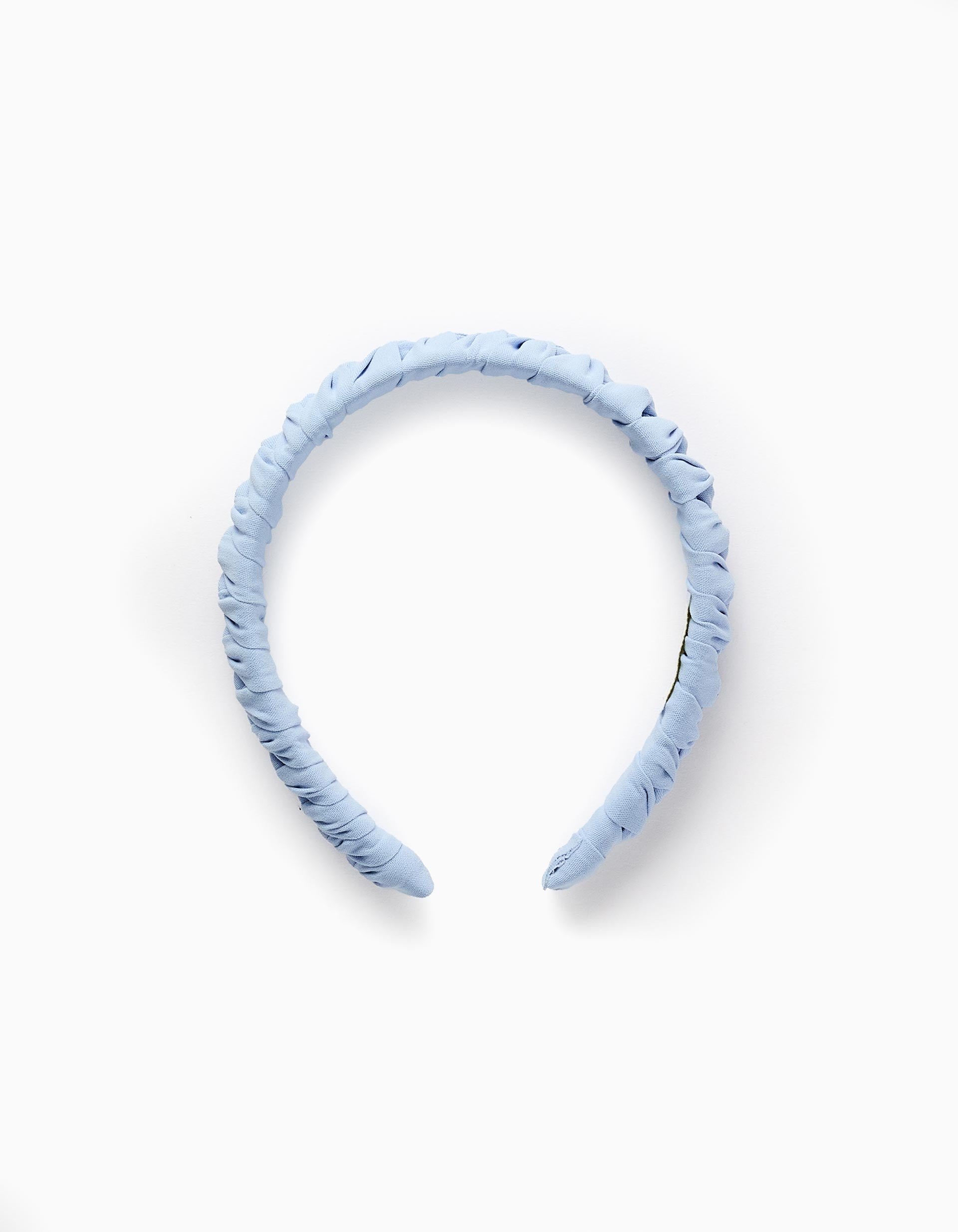 Bandeau Tressé pour Bébé et Fille, Bleu-Clair