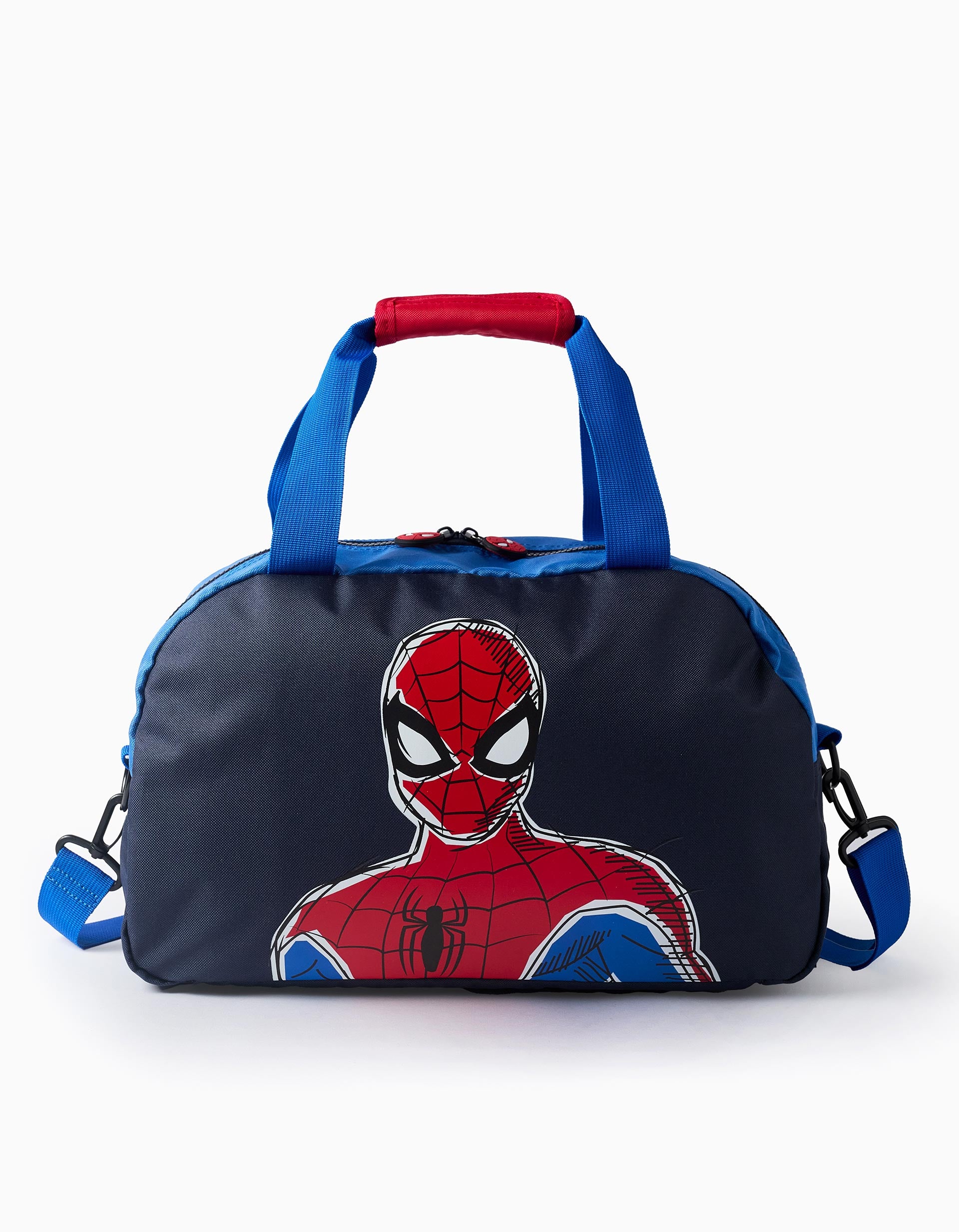 Sac de Sport pour Garçon 'Spiderman', Bleu Foncé/Rouge