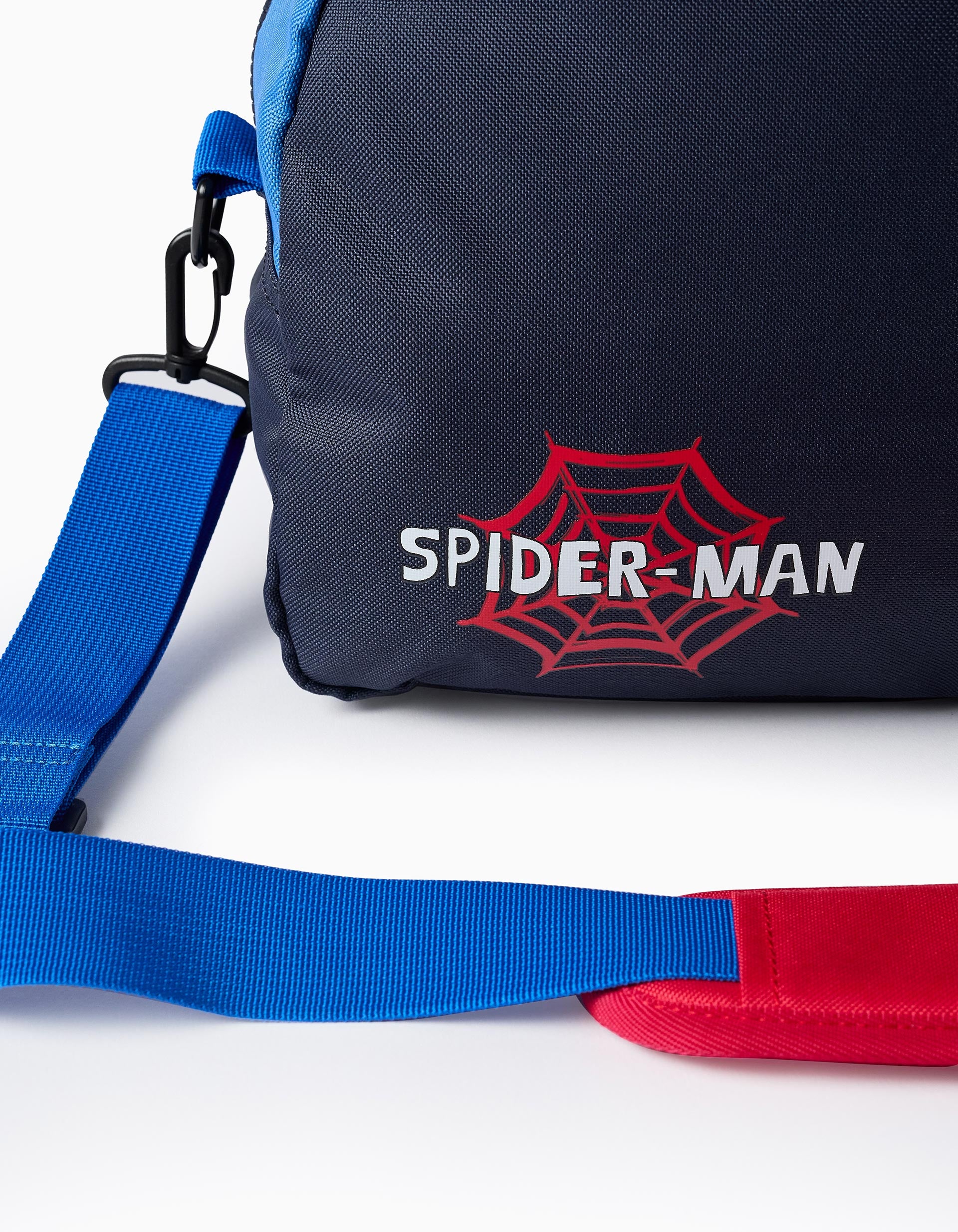 Sac de Sport pour Garçon 'Spiderman', Bleu Foncé/Rouge