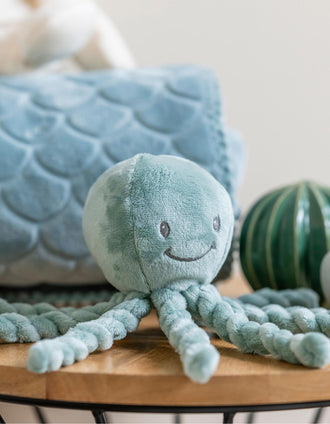 Octopus Lapidou Nattou 22 cm 0M+, Green