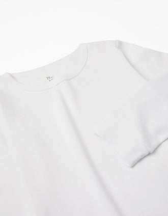 Pack of 3 Long Sleeve Vests for Boys, White
