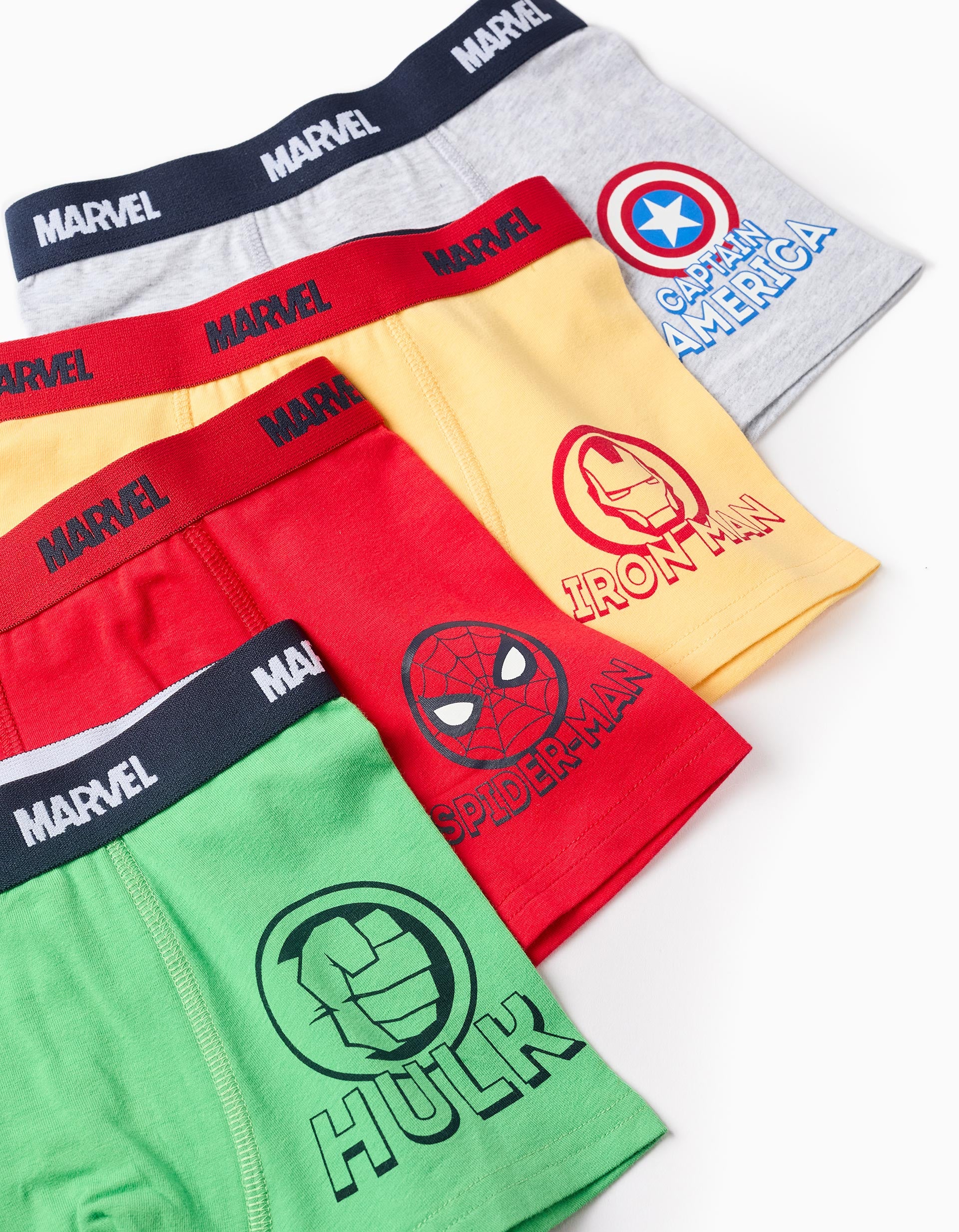 Pack 4 Boxers para Menino 'Vingadores', Multicolor