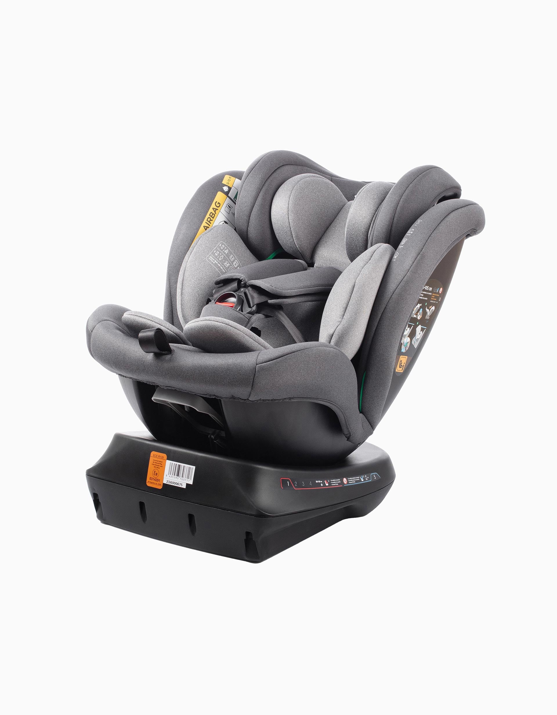 Vivitta Sanna I-Belt Car Seat, Anthracite Melange