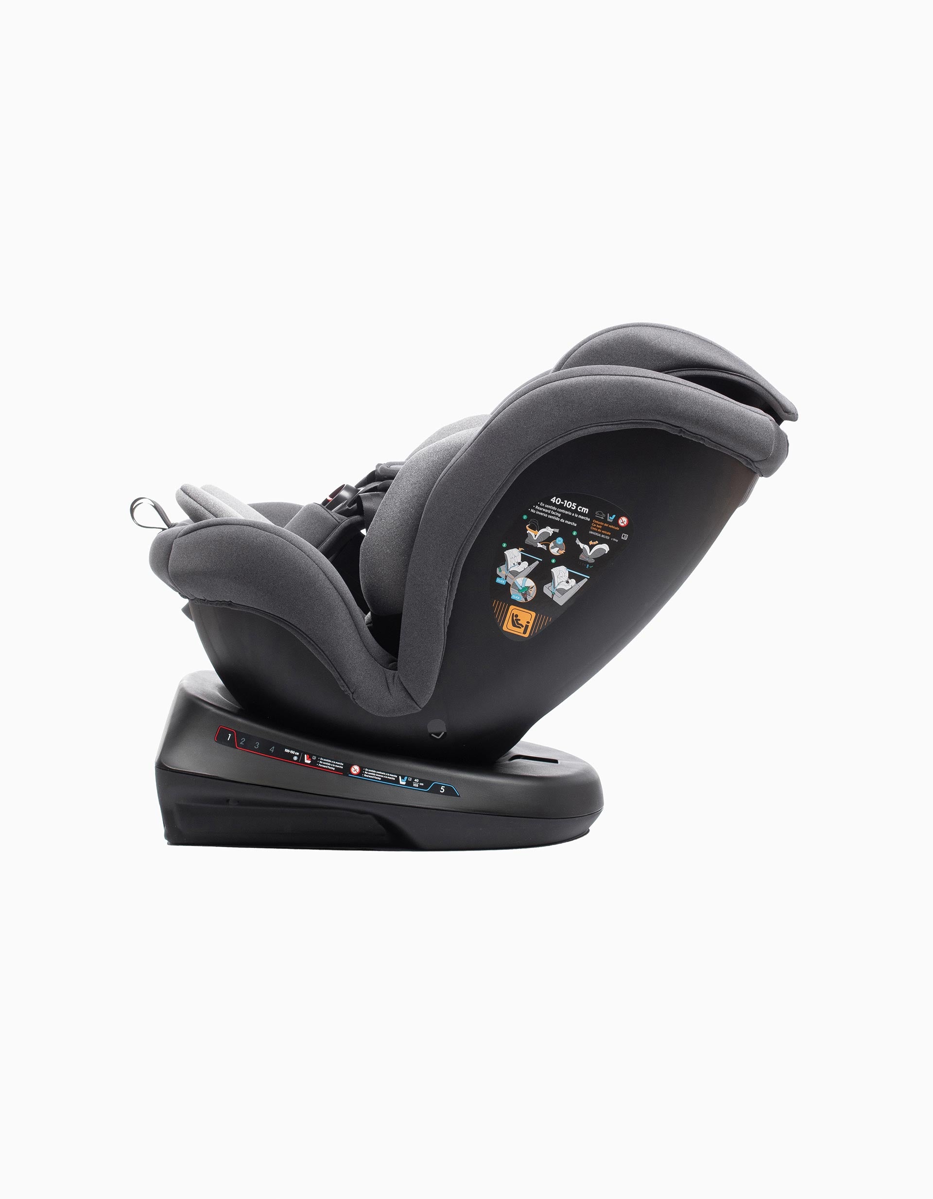 Vivitta Sanna I-Belt Car Seat, Anthracite Melange