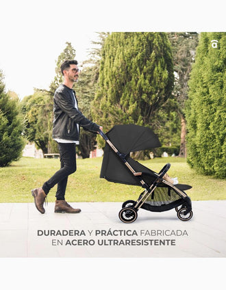 Stroller Asalvo Plis Plas, Black
