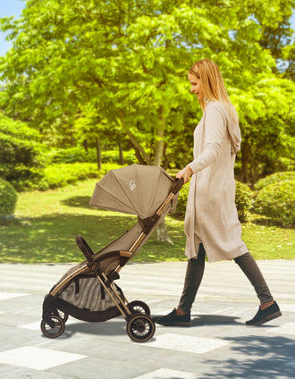 Carrito de Paseo Asalvo Plis Plas, Beige