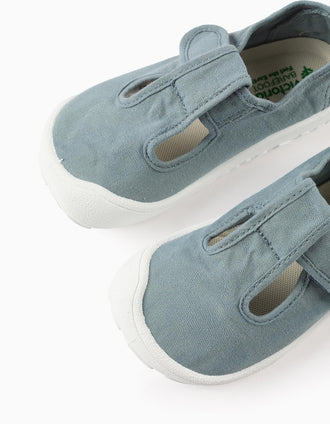 Sapatilhas de Lona para Bebé e Criança 'Victoria Barefoot', Azul
