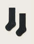 Pack 2 Pairs of Ribbed High Socks for Baby Boys, Dark Blue