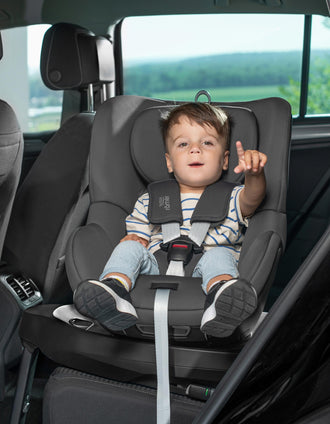 Britax Römer Dualfix M Plus Car Seat, Midnight Grey