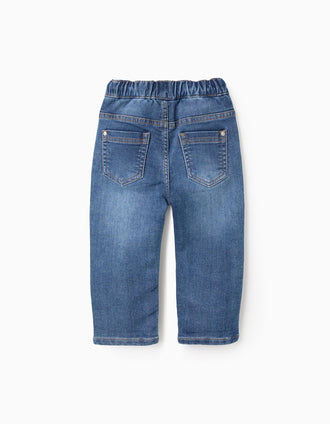 Jogger Jeans for Baby Boys 'Slim Fit', Blue