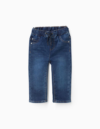 Jogger Jeans for Baby Boys 'Slim Fit', Dark Blue