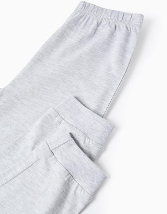 Pyjama en Coton pour Garçon 'Sonic', Bleu/Gris