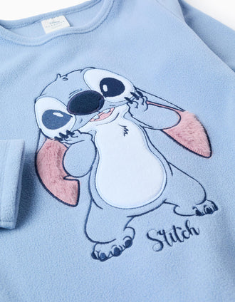 Pijama Polar para Niña 'Stitch', Azul/Rosa