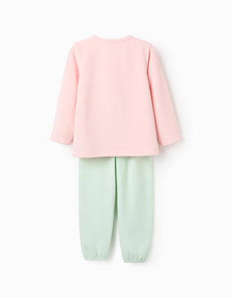Pijama Polar para Niña 'Monstruos de las Emociones', Rosa/Verde