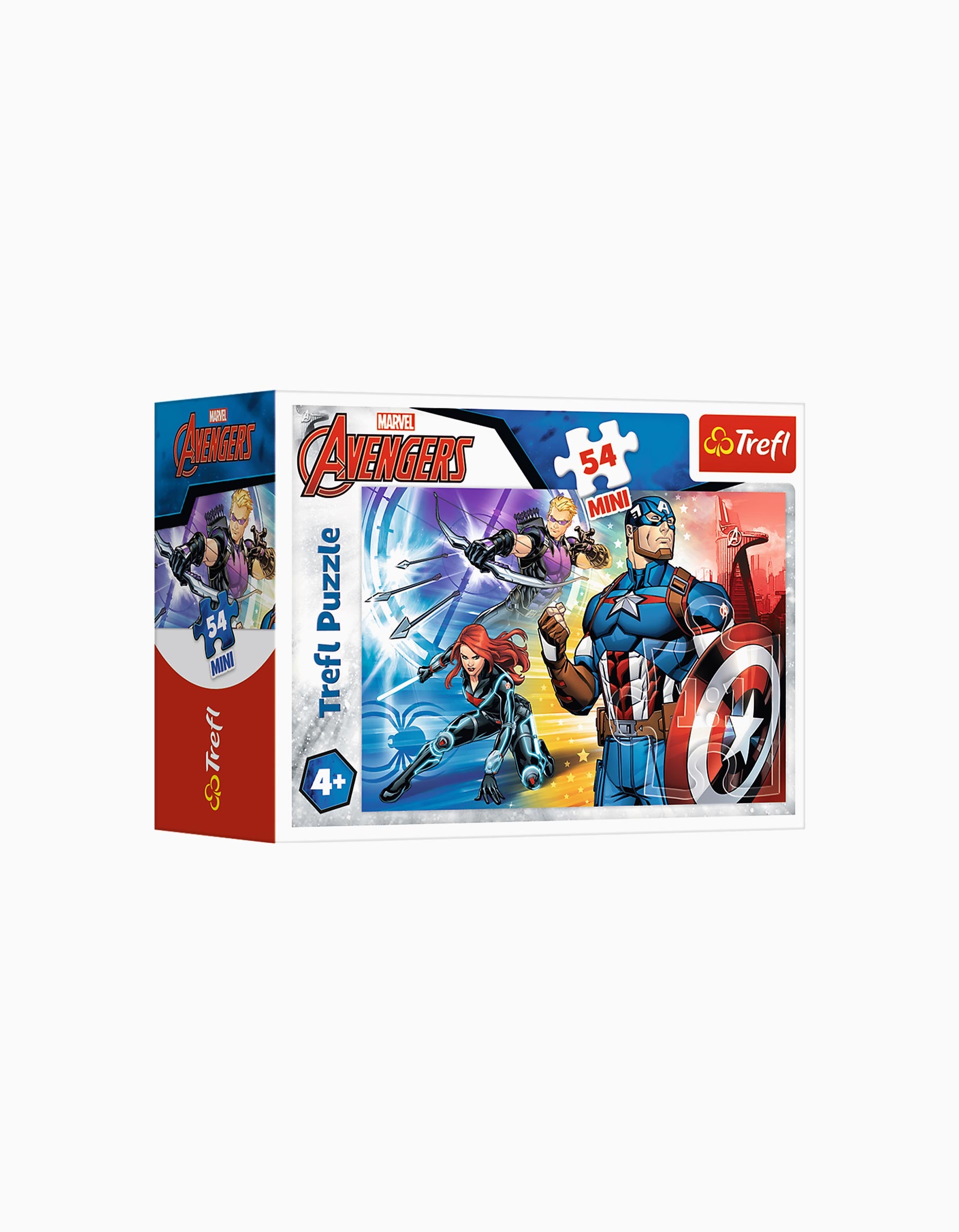 Puzzle Trefl Avengers Marvel Mini 54Pcs 4A+, Sortido