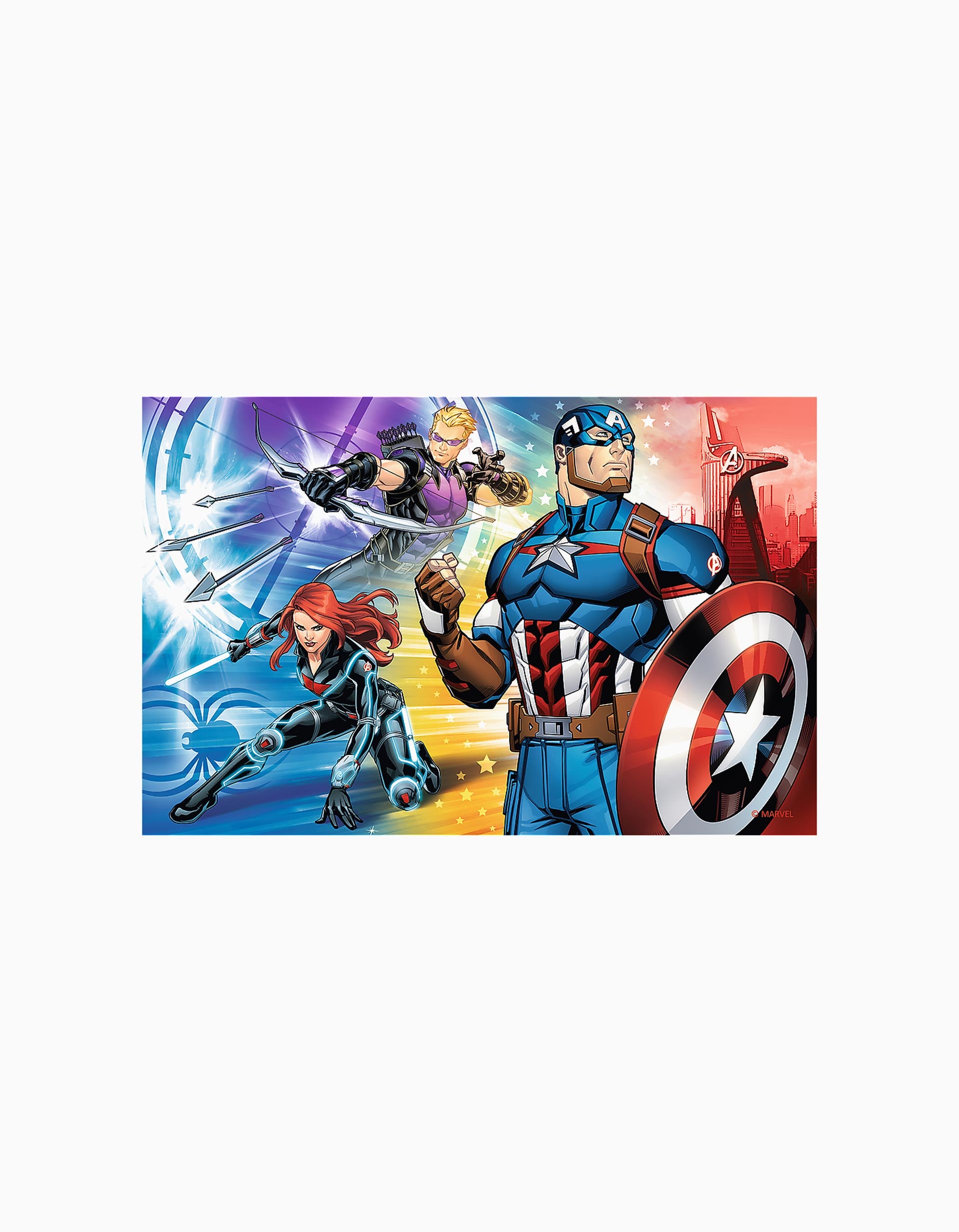 Puzzle Trefl Vengadores Marvel Mini 54Pcs 4A+, Surtido