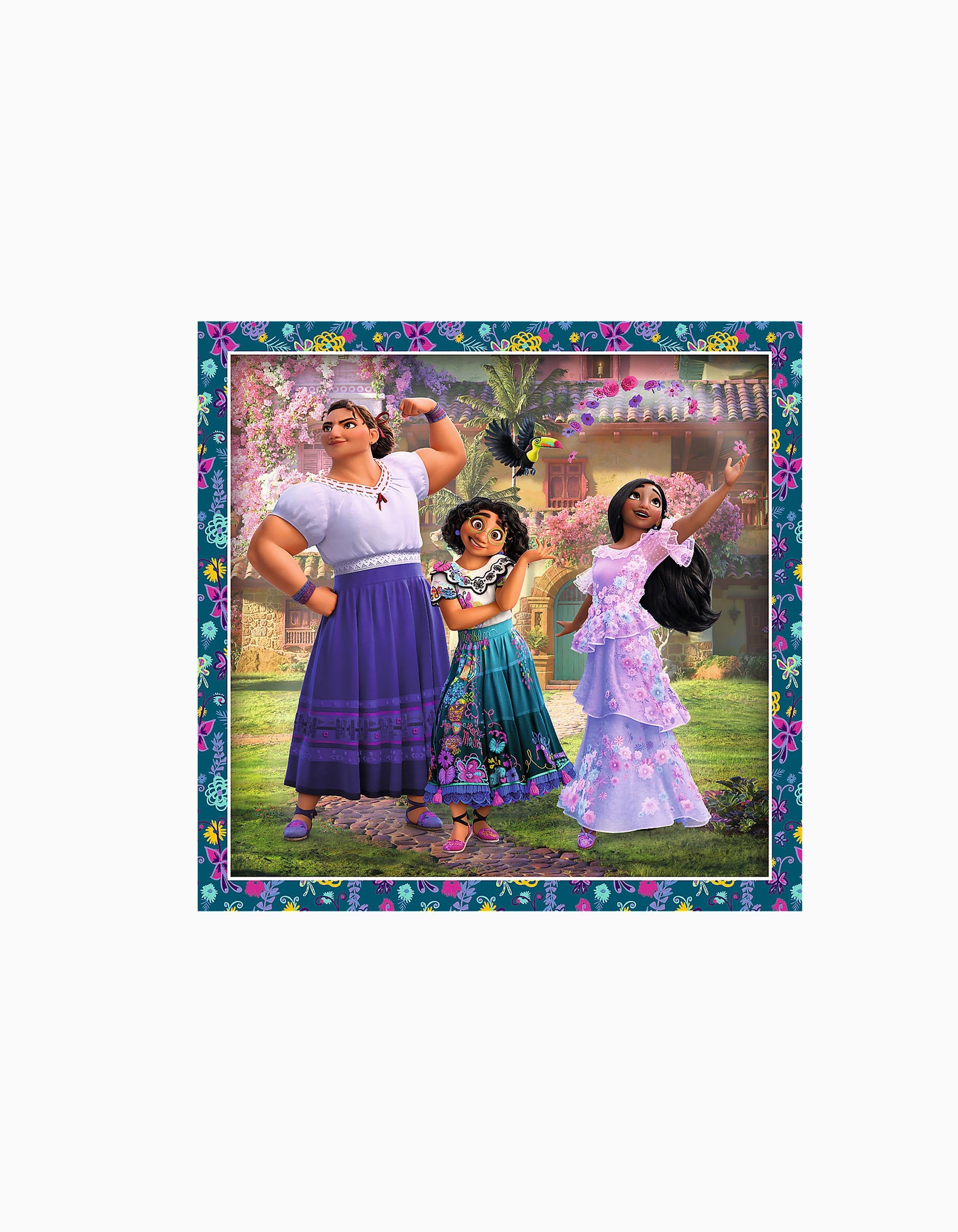 Puzzle 3en1 Trefl Les Personnages En Enchantement Magique 20/36/50Pcs 3A+