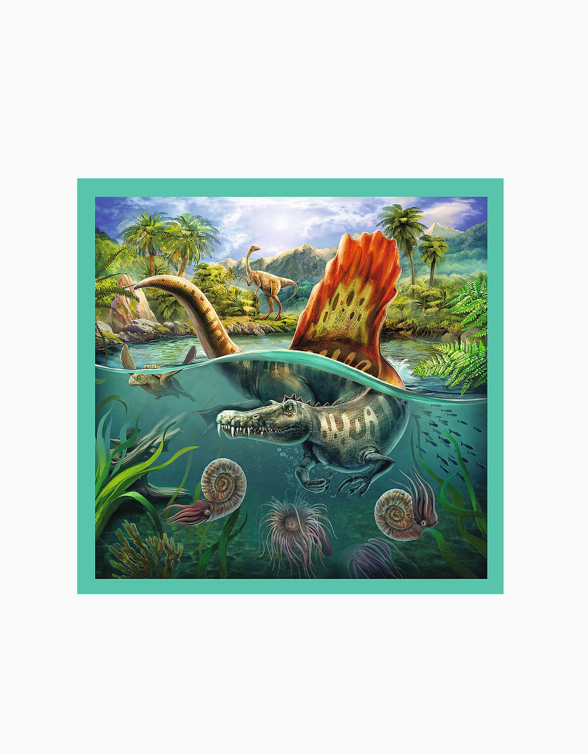 Puzzle 3em1 Trefl Dinosaurs 20/36/50Pcs 3A+