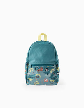 Sac à Dos avec Motif Coloré pour Bébé Garçon, Vert