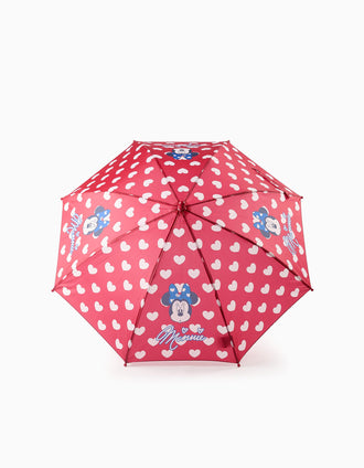 Parapluie à Motif pour Fille 'Minnie', Rouge