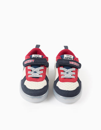 Sapatilhas com Luzes com o Mickey para Bebé Menino, Multicolor