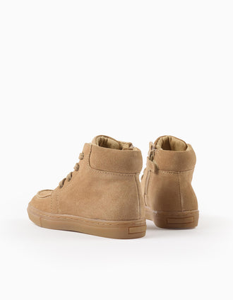 Bottes en Daim pour Garçon, Beige