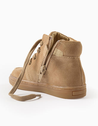 Bottes en Daim pour Garçon, Beige