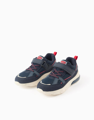 Light-Up Trainers for Boys 'Superlight Runner', Dark Blue