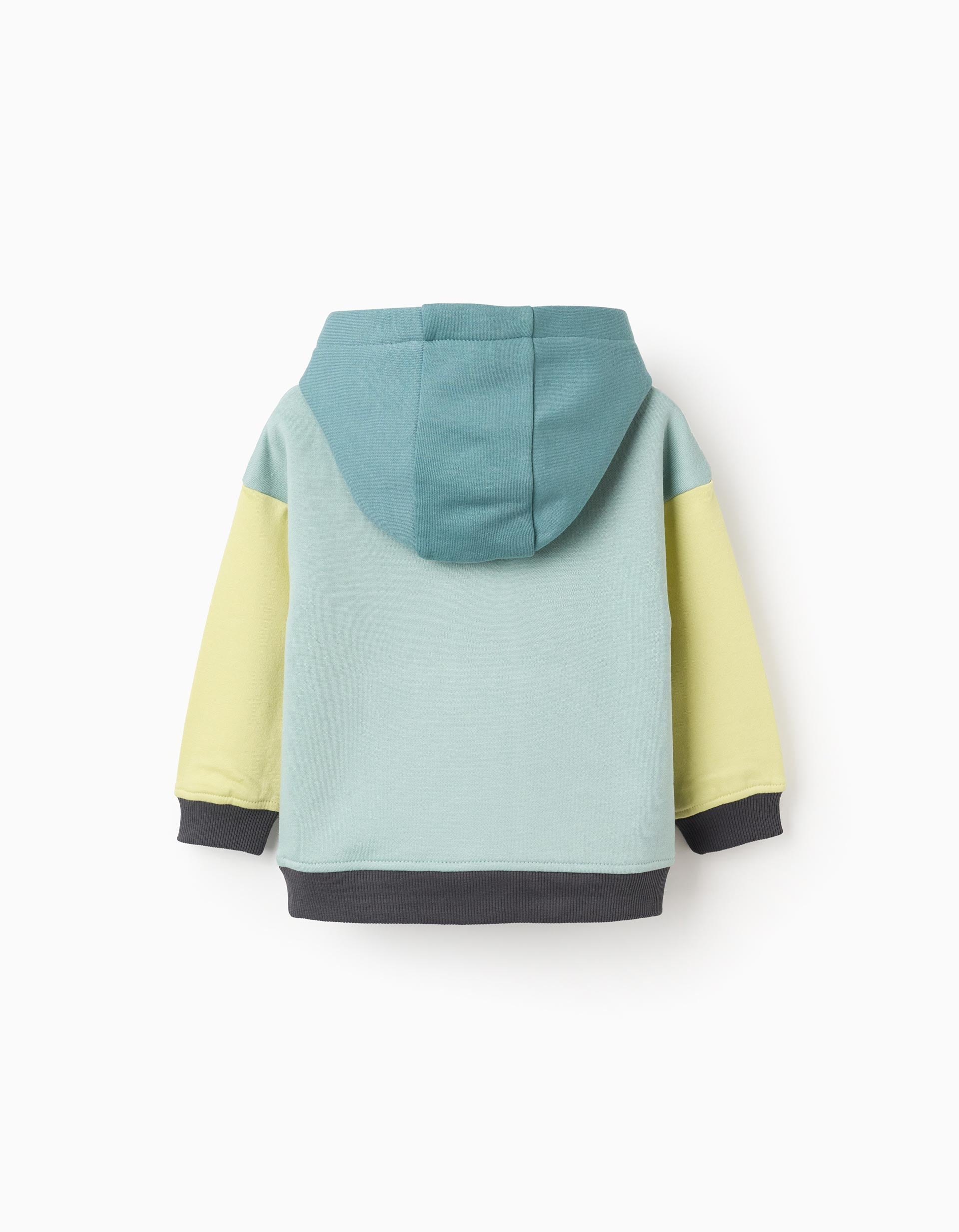 Hooded Sweatshirt with Colour Block for Baby Boys, Multicolour