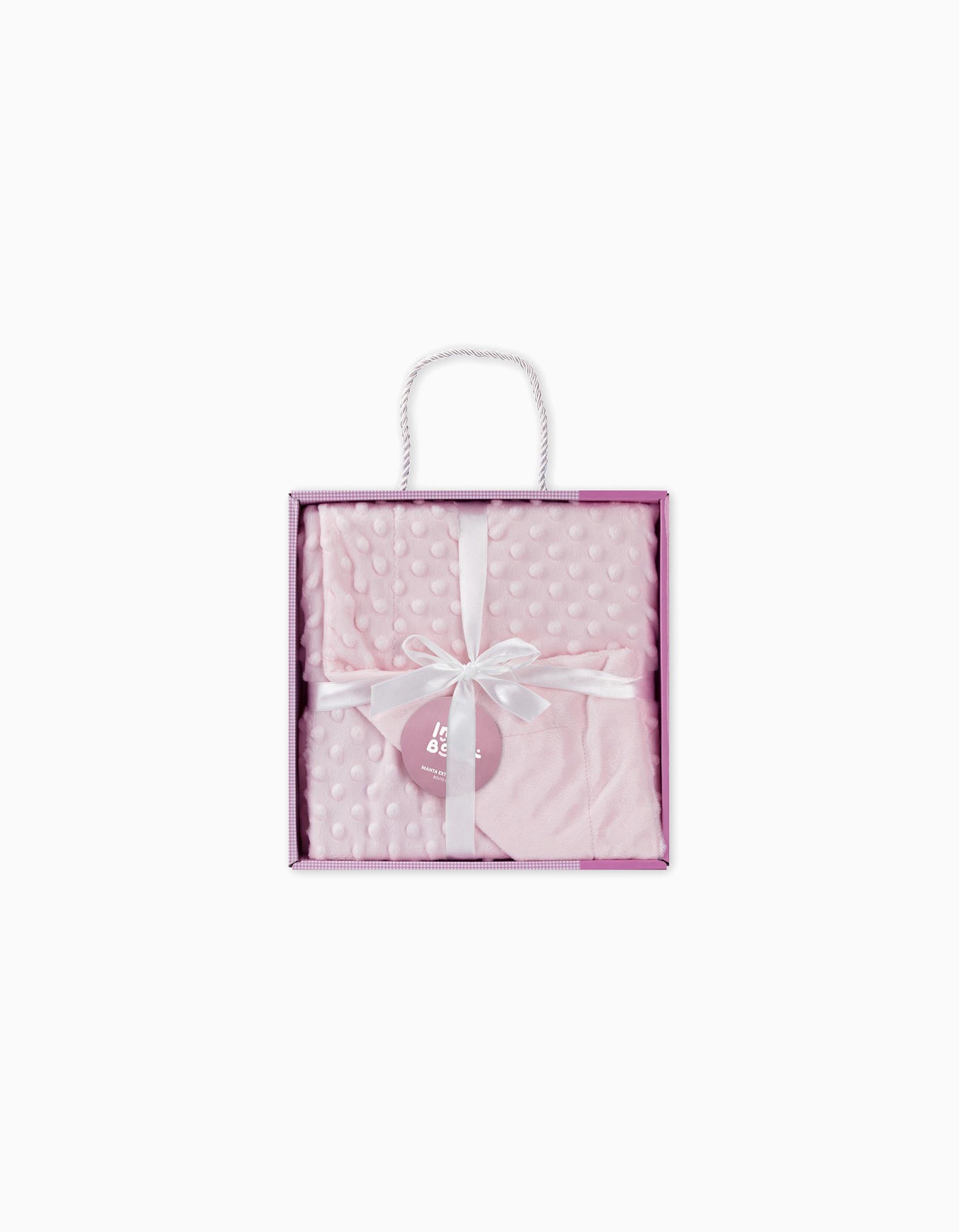 Manta Interbaby 80X110cm, Bubble Pink